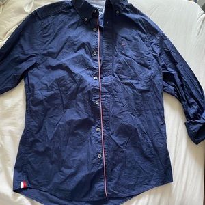 Men’s Tommy Hilfiger Button Up Long Sleeve Shirt